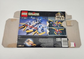 Star Wars Lego System 7131 Anakin's Podracer **BOX ONLY**