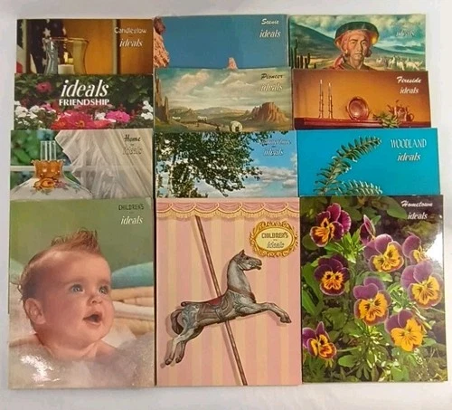 Ideals Magazine Lot Of 12 Vintage -Assorted Themes - SEE PICTURES
