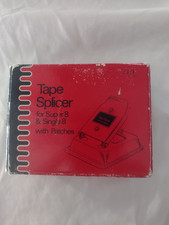 Hervic Tape Splicer for Super 8 and single 8mm Film w/ Some Splicing Tape