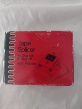 Hervic Tape Splicer for Super 8 and single 8mm Film w/ Some Splicing Tape