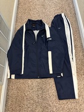 Nike Nylon Track Suit Jacket Pants Vintage Pants Size S/Jacket Size M