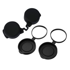 1set/2PCS 10x50 Rubber Len Cover Caps For Binoculars Objective Optics Protection