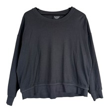 Athleta Sundown Sweatshirt 2.0 Gray Crew Neck - L
