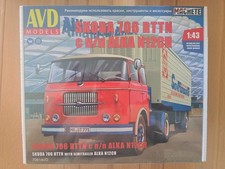1:43 SKODA 706 RTTN ,ALKA N12CH 7081 AVD Mode...