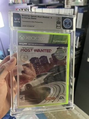 Need For Speed Most Wanted A Criterion Game XBOX 360 Graded WATA 9.8 A++ SEALED