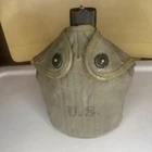 Vintage 1944  Canteen w/ Insulated Cover US Military WW2