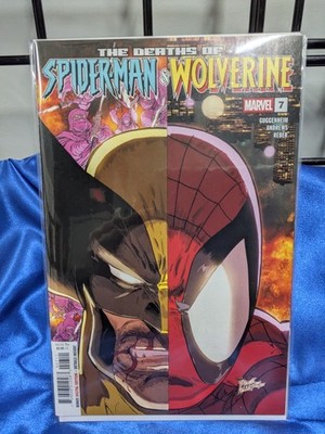 Spider-Man & Wolverine #7 (Marvel Comics January 2026) We Combine. We Pack Well.