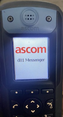 Ascom D81 Messenger IP-DECT Mobilteil (DH5-AABAAA)