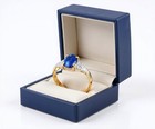 GENUINE 1.04 Cts OPAL & DIAMOND RING 10K  SOLID GOLD - Free Appraisal - NWT — photo 5