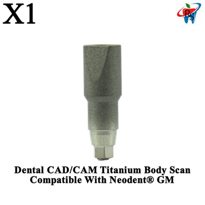Dental Lab CAD/CAM Titanium Scan Post Compatible With Neodent  GM