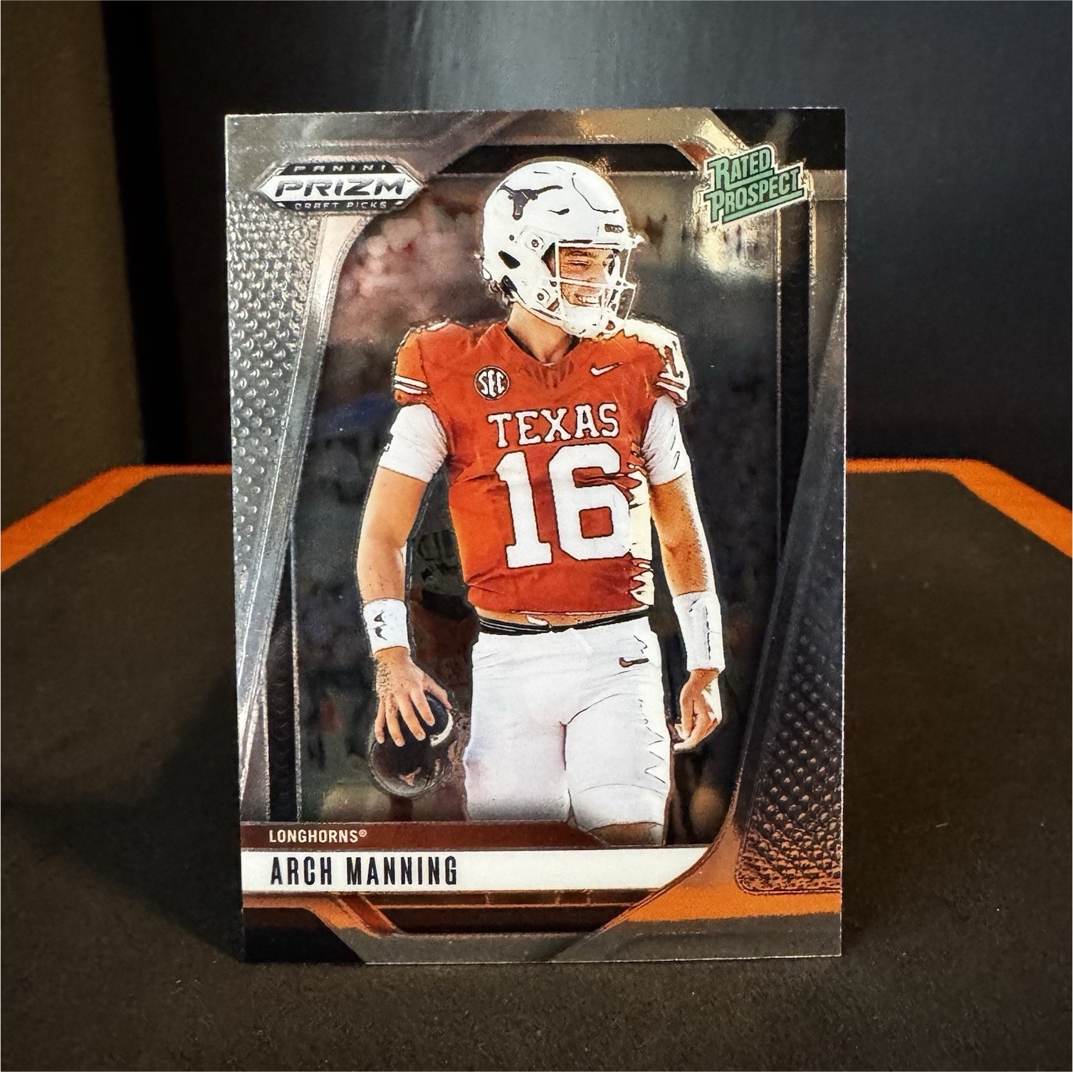 Panini 2025 Prizm Draft Picks Arch Manning Rated Prospect #166 Texas NCAA