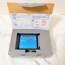 SONY MZ-R900 MD Walkman MiniDisc Recorder Blue with Box Portable Audio Japan