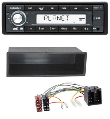 Continental MP3 AUX USB DAB 1DIN Autoradio für Mercedes A-Klasse M-Klasse Vaneo - Bild 1 von 4