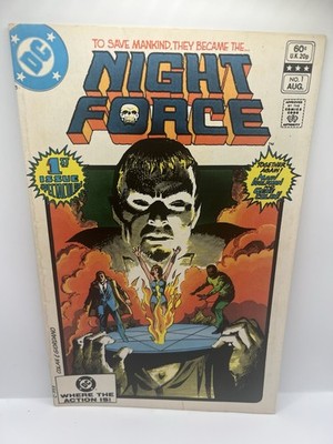 Night Force #1 DC Comics August 1982 First Issue