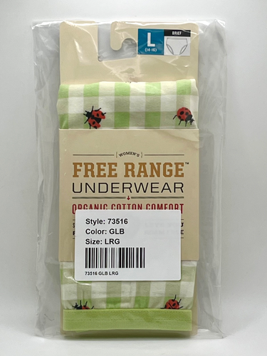 Duluth Damen Freilandunterwäsche Slip/Marienkäfer grün Gingham Large (14-16) - Bild 8 von 11