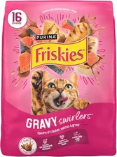 Purina Friskies Gravy Swirlers with Flavors of 16 Pound (Pack 1), Other 