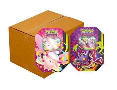 6x Pokemon Mega Moonlit Tins PRESALE 6/5 SEALED CASE