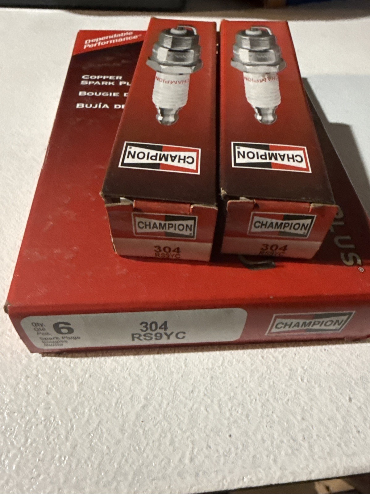 Spark Plug-Copper Plus Champion Spark Plug 304