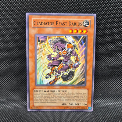 Yugioh Gladiator Beast Darius (PTDN-EN031) (NEAR MINT)