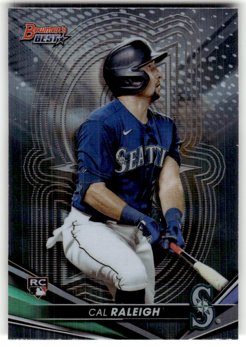 2022 Bowman's Best Cal Raleigh Rookie #6