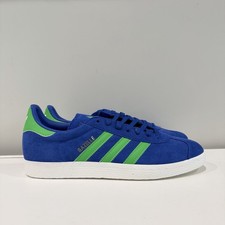 Size 10 - adidas Gazelle Royal Blue Energy Green for sale  display picture 1