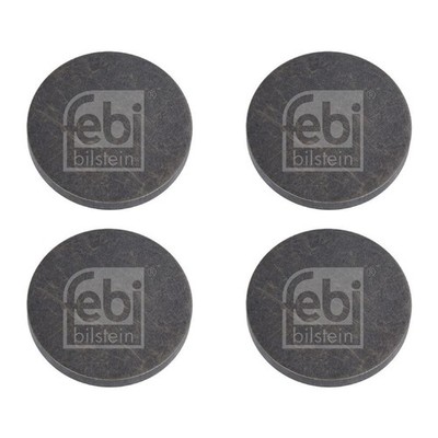 4x FEBI VENTIL EINSTELLPLÄTTCHEN SHIMS Ø31mm x 3,65mm VENTILE EINSTELLEN