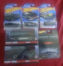 Jada Night Rider KITT/KARR Hollywood Rides 1:32-- 3 HOTWHEELS AND A PREMIUM LOT