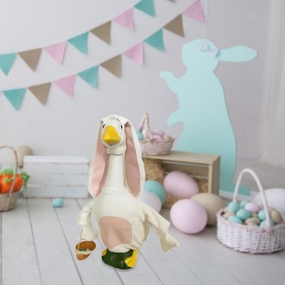 Osterhase Gans Outfit Veranda Gans Kostüm weich schöne Kleidung mit Hase