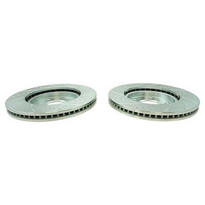 Semi Metallic Brake Pad & Performance Drilled Slotted Rotor Front Kit Semi Metallic Brake Pad & Performance Drilled Slotted Rotor Front Kit
