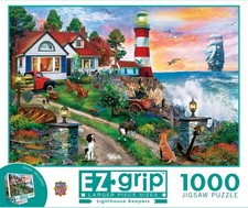 MasterPieces - EZ Grip - Lighthouse Keepers 1000 Piece Jigsaw Puzzle
