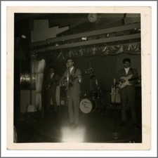 Ringo Starr With Rory Storm & The Hurricanes 1961/1962 Snapshot Photograph (UK)
