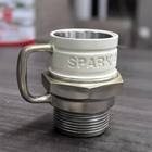 Spark Plug Mug, Novelty Coffee Cup for Car Lovers, Auto-Inspired Gifts