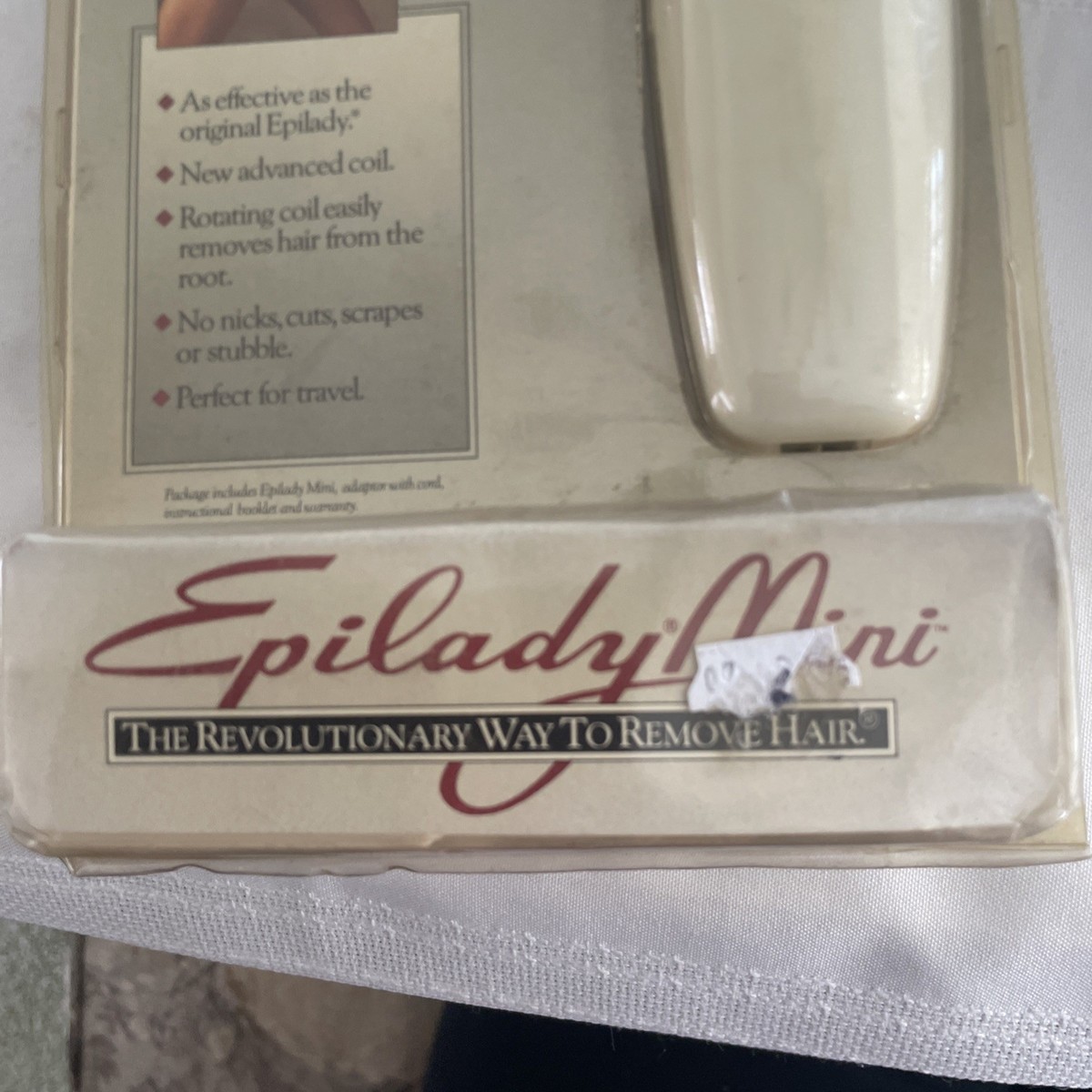 Vintage 1980's Epilady Mini Epilator Hair Removal Tool NEW/SEALED