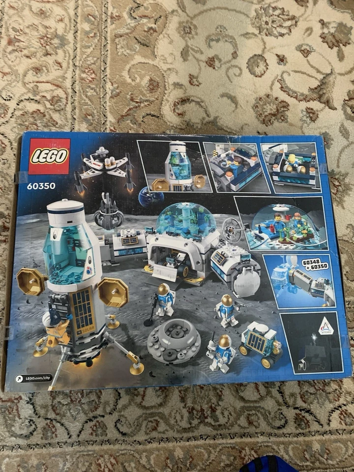 LEGO City: Lunar Research Base (60350) Retired Set Brand New READ DESCRIPTION - Image 2 of 2