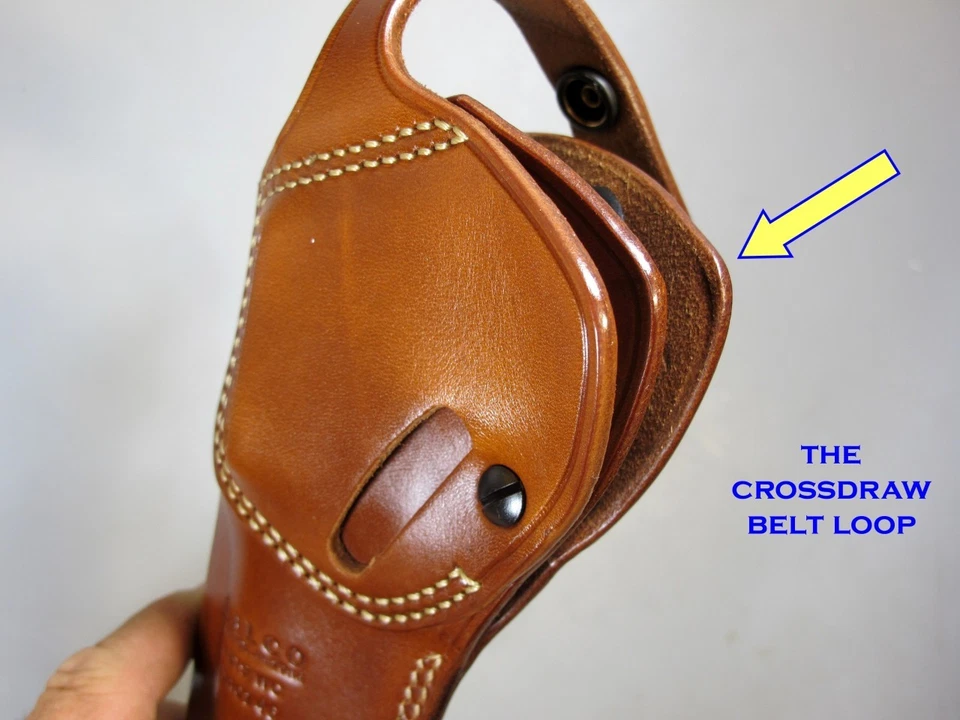 SAO148 GALCO Dual Carry Crossdraw Holster for RUGER Blackhawk 7.5" COLT 45 SAA - Image 2 of 4