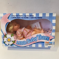 Palitoy - Little Baby Tears - Wets Nappy - Original Box - Vintage 1970’s