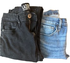 LAZER Men  s Stretch Denim Jeans, 2-Pair Bundle, Skinny Fit, Size 32 x 30
