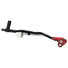 Tusk Aluminum Brake Pedal Red Tip Honda XR650...