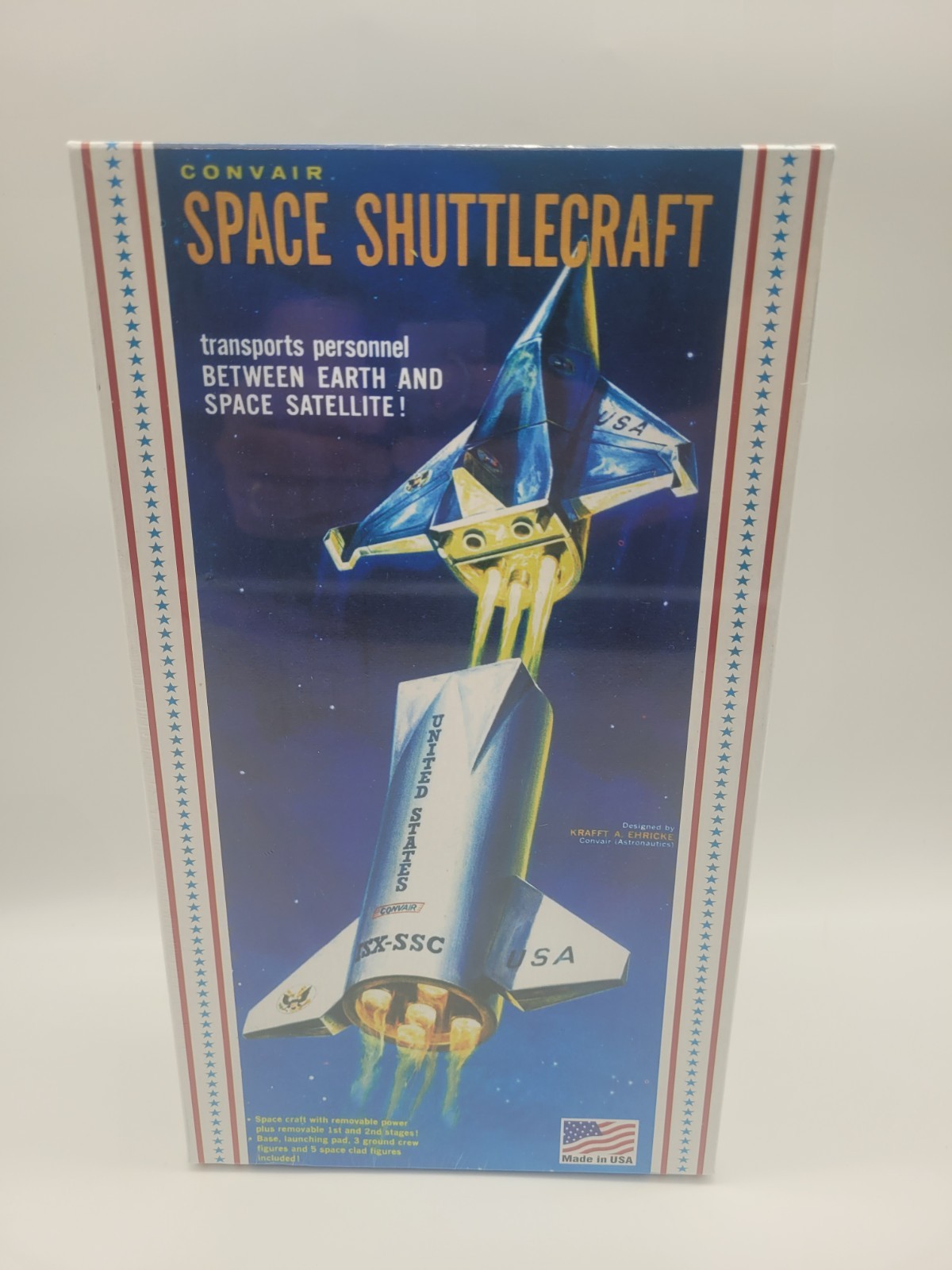 Atlantis Models Convair Space Shuttlecraft Model Kit 1/150 Scale New Sealed