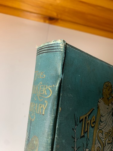 Antique Ornate Victorian Book Embossed Gilded Literary Gems Parlor Entertainment - Picture 6 of 24