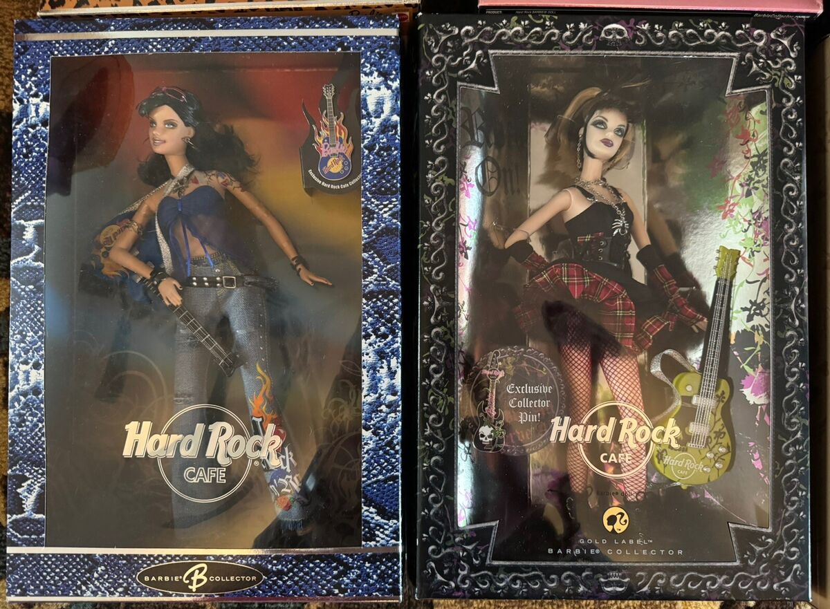 ALL Hard Rock Cafe Series Barbie Doll Goth Rockabilly Tattoo ALL Hard Rock Cafe Series Barbie Doll Goth Rockabilly Tattoo