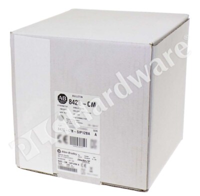 Open Pre-owned Allen Bradley 842E-CM-SIP12BA /A Ethernet/IP Absolute Encoder