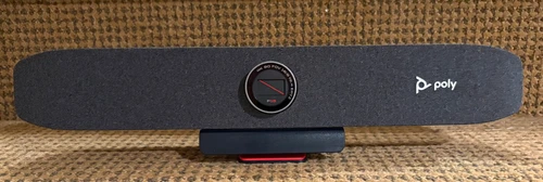 Poly Studio P15 4K Personal Video Bar for Conferences - Black