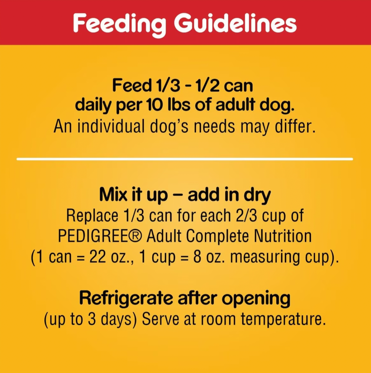 (12 CT), 22 oz. Can, PEDIGREE CHOICE Cuts in Gravy With Beef Wet Dog