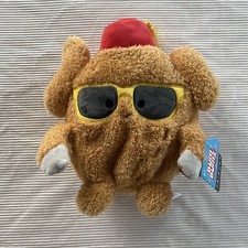 Bum Bumz Friends Plush Thanksgiving Turkey New with Tags HARD TO FIND