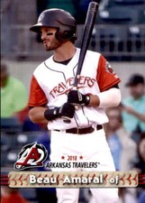 2018 Arkansas Travelers Grandstand #1 Beau Amaral Huntington Beach California CA