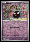 Gastly Reverse Holo NM 092/165 Scarlet & Violet 151 Pokemon Card