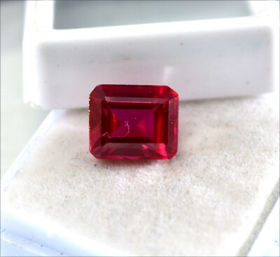 4.70 Ct Certified Natural Untreated Burma Ruby VS Clarity Loose Gemstone R2316