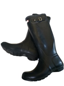womens tall black rain boots