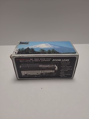 Vintage Kmart 4.5 80-200mm Compact Macro Focus Zoom Lens Minolta A - Free Ship